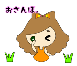small girl (everyday Phrase -Second-) sticker #15899750