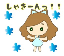 small girl (everyday Phrase -Second-) sticker #15899766