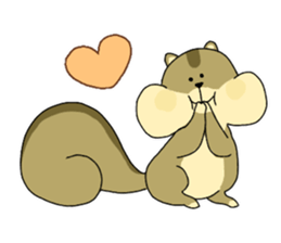 Tiny funny animals sticker #15900126