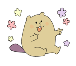 Tiny funny animals sticker #15900131