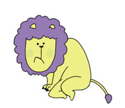 Tiny funny animals sticker #15900154