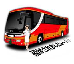 Safety bus crew register sticker #15900228