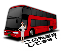 Safety bus crew register sticker #15900234