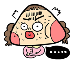 Miss Onigiri sticker #15900370