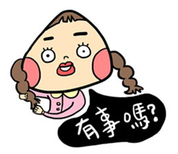 Miss Onigiri sticker #15900372