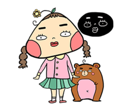 Miss Onigiri sticker #15900379