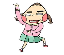 Miss Onigiri sticker #15900400