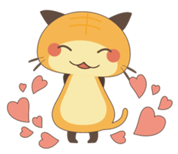 Ginger Cat -Mantou ver.1 sticker #15900446