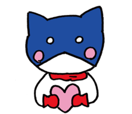 masked-fighter-naago2 sticker #15900641