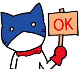 masked-fighter-naago2 sticker #15900643