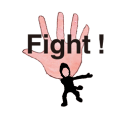 A pro wrestler Brother of red iron3 sticker #15901140