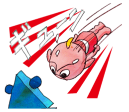 A pro wrestler Brother of red iron3 sticker #15901147