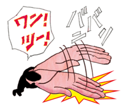 A pro wrestler Brother of red iron3 sticker #15901156