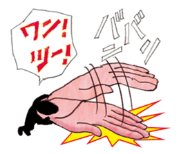 A pro wrestler Brother of red iron3 sticker #15901156