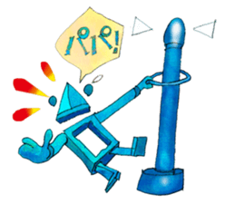 A pro wrestler Brother of red iron3 sticker #15901162