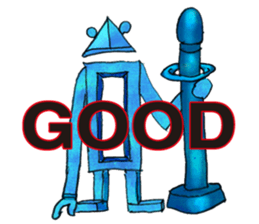 A pro wrestler Brother of red iron3 sticker #15901168