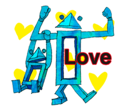 A pro wrestler Brother of red iron3 sticker #15901177