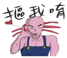 Crazy Axolotl 2 sticker #15901269