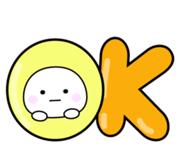 shiroi marui sticker #15901359