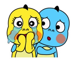 Forever Love Dinosaur sticker #15901663