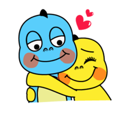 Forever Love Dinosaur sticker #15901664