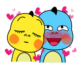 Forever Love Dinosaur sticker #15901668