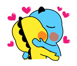 Forever Love Dinosaur sticker #15901670