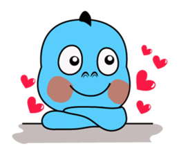 Forever Love Dinosaur sticker #15901673