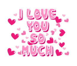 Forever Love Dinosaur sticker #15901677