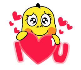 Forever Love Dinosaur sticker #15901678