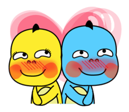 Forever Love Dinosaur sticker #15901679