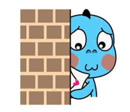 Forever Love Dinosaur sticker #15901683