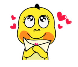 Forever Love Dinosaur sticker #15901685