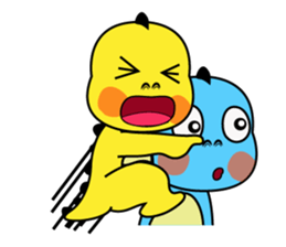 Forever Love Dinosaur sticker #15901689