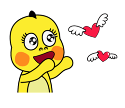 Forever Love Dinosaur sticker #15901694