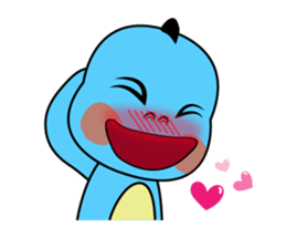 Forever Love Dinosaur sticker #15901697