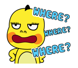 Lovely Beauty Dinosaur Loves Shopping sticker #15901786