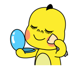 Lovely Beauty Dinosaur Loves Shopping sticker #15901795