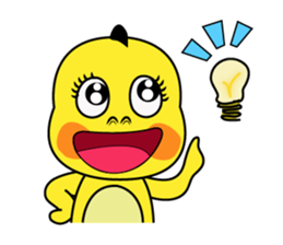 Lovely Beauty Dinosaur Loves Shopping sticker #15901804