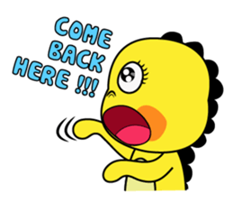 Lovely Beauty Dinosaur Loves Shopping sticker #15901816