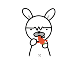 Angry Rabbit 1 sticker #15901957