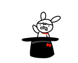 Angry Rabbit 1 sticker #15901961