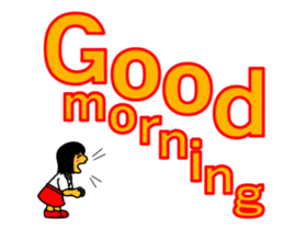 Big voices of little children(greeting&) sticker #15902050