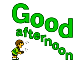 Big voices of little children(greeting&) sticker #15902051