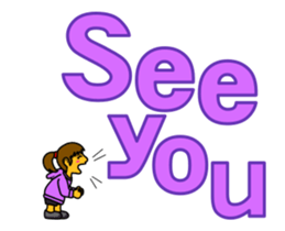 Big voices of little children(greeting&) sticker #15902057