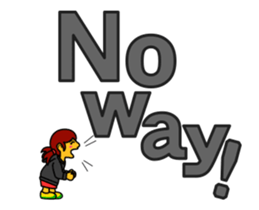 Big voices of little children(greeting&) sticker #15902073