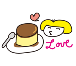 Japanese Sweets & Mo-chan's Sticker sticker #15902076