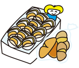 Japanese Sweets & Mo-chan's Sticker sticker #15902084