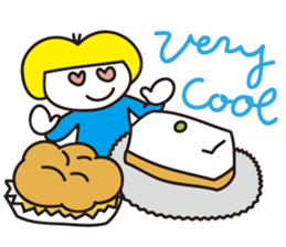 Japanese Sweets & Mo-chan's Sticker sticker #15902088