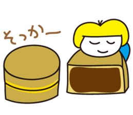 Japanese Sweets & Mo-chan's Sticker sticker #15902093